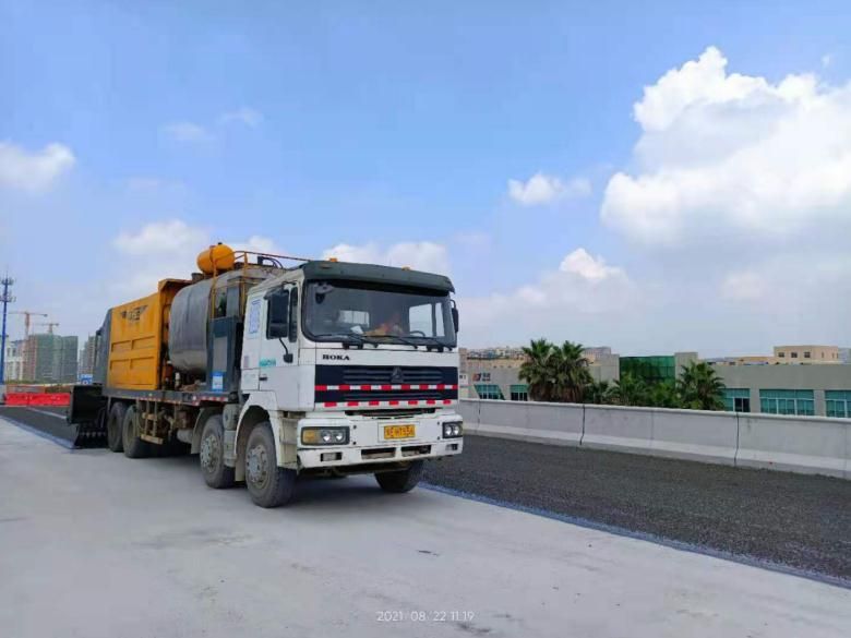 台州现代大道项目全线进入施工高峰期