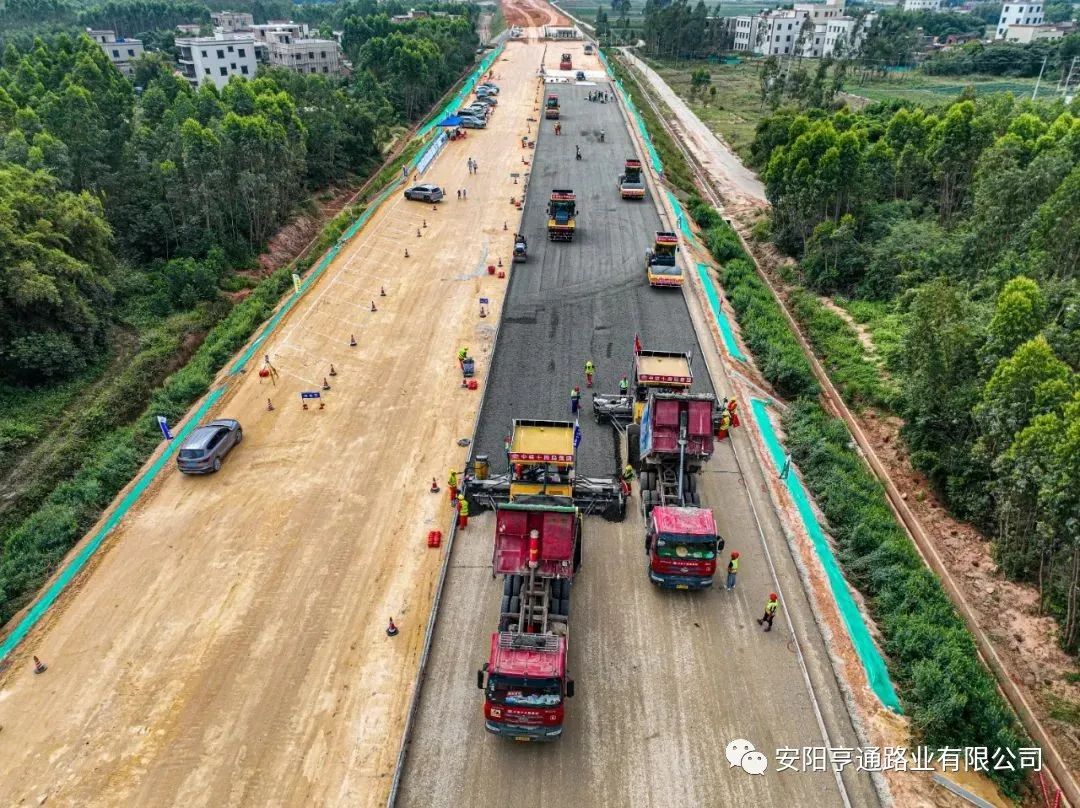 【省重 点项目】3D技术“打印”高速公路，南三岛大桥项目进入路面工程施工阶段