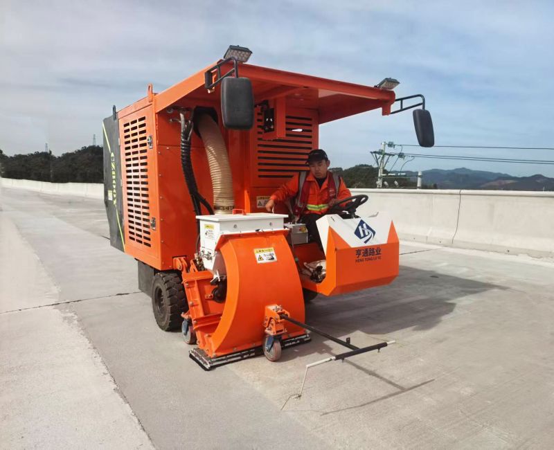 车载路面抛丸